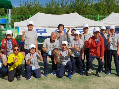 충남장애인체육대회 사비론볼클럽 종합3위 쾌거...^^ 이미지