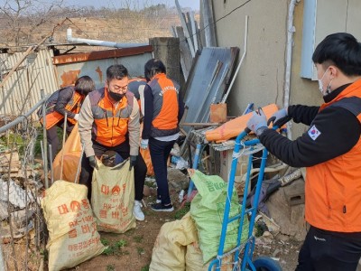 장애인가정 봄맞이 대청소 이미지