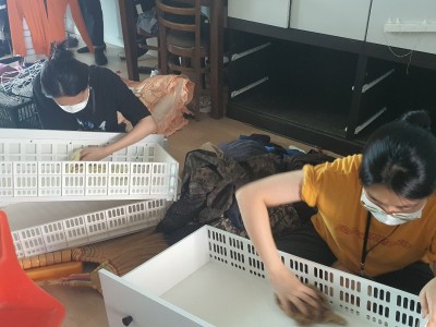 실습생과의 주거환경개선 이미지