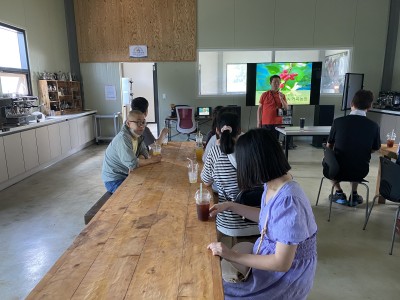 직업적응훈련생 커피 농장 체험 이미지