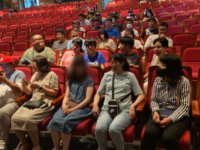 직업적응훈련생 나무콘서트 공연관람 이미지