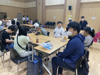 직업적응훈련생 나주 숲체원 체험활동 이미지