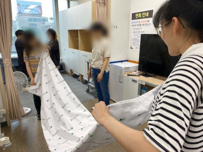 직업적응훈련생 대전 발달장애인 훈련센터 직업체험활동 이미지