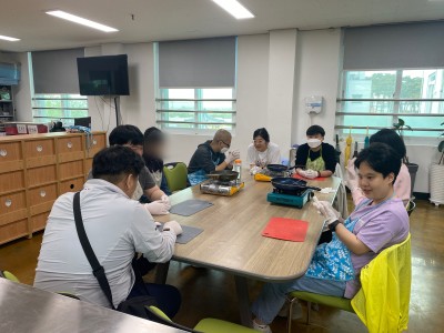 직업적응훈련 가사훈련 '어묵볶음'만들기 이미지