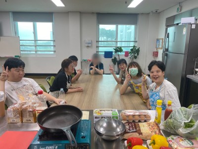 직업적응훈련 가사프로그램 '브리또&샌드위치 만들기' 이미지