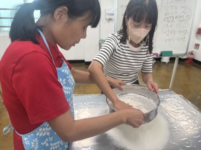 &#034;제과제빵&바리스타교실&#034; 마들렌 만들기 활동 이미지