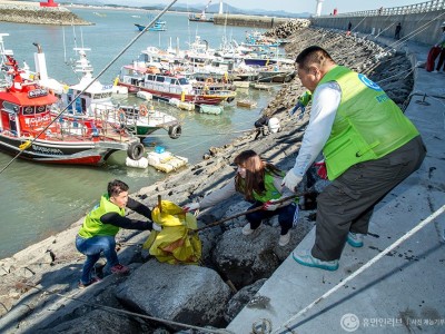 휴먼인러브 연계 서천 마량포구 자연정화활동 이미지